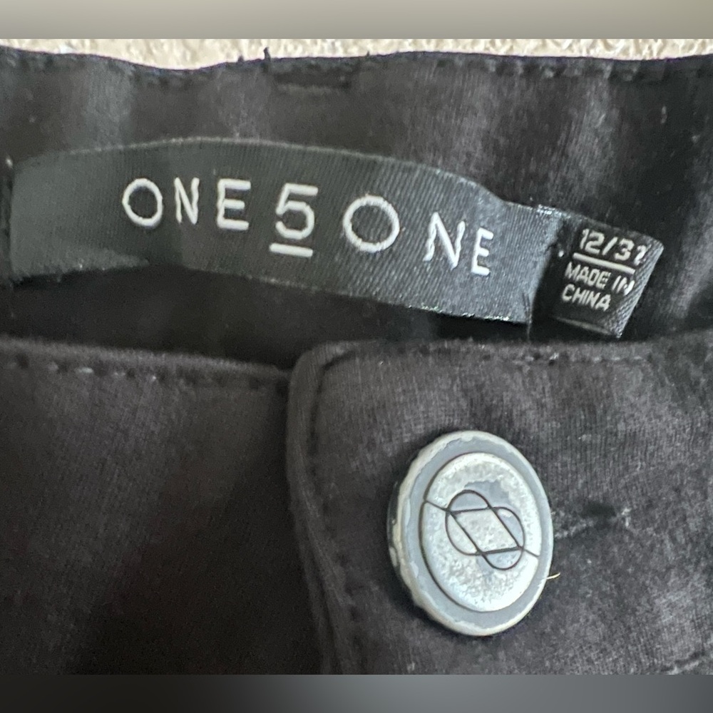 one 5 one Women's Black Stretchy Pants - Picture 8 of 8